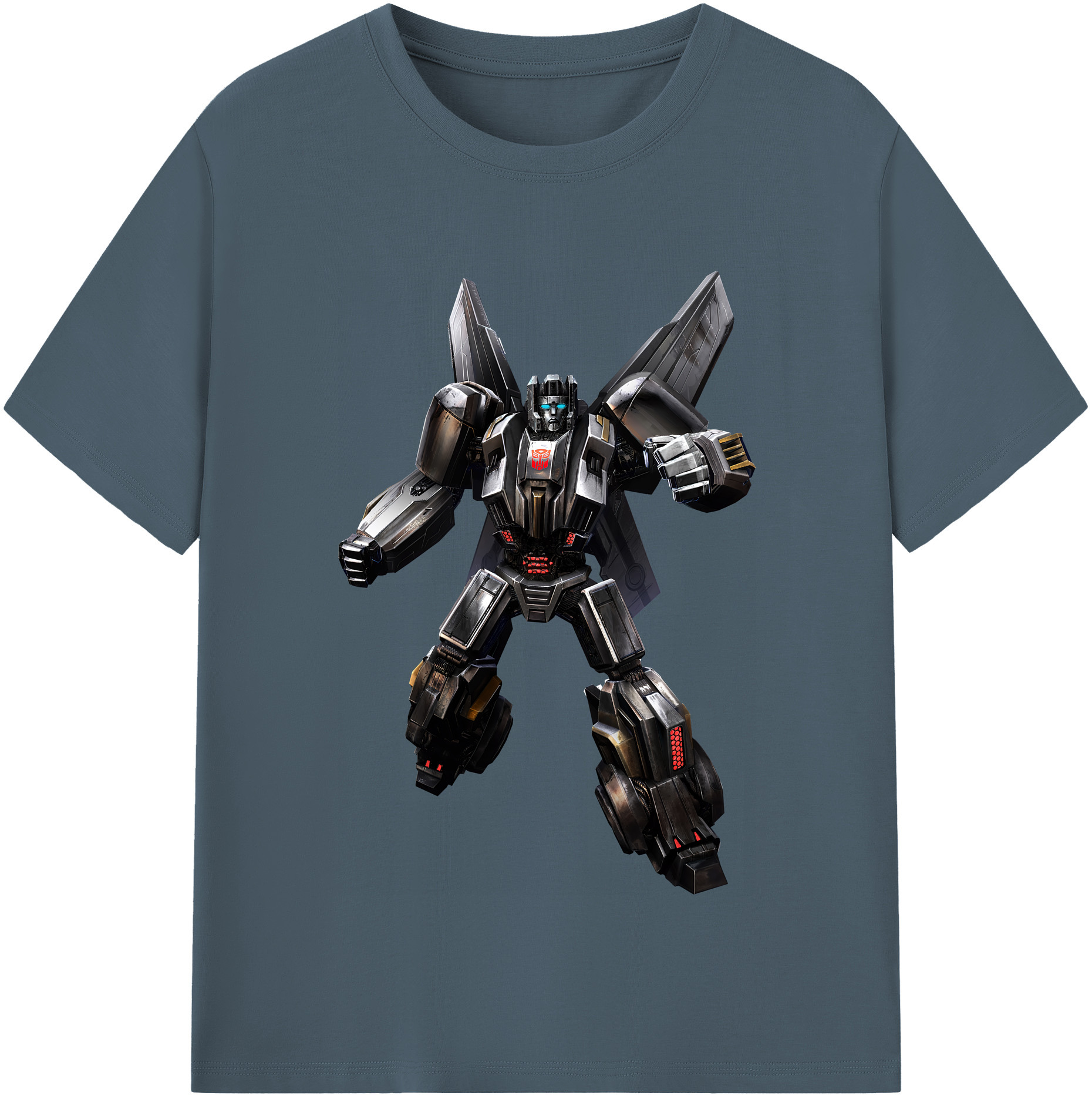 （画像用） Transformers トランスフォーマー 綿100％半袖Tシャツ（フロントプリント）